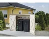 Fahrrad- und Mülltonnenbox, natur B x T x H 219 x 100 x 151 Produktbild-Vorschau 8