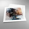 Poster - Poster ohne Rahmen - Frau Abstraktion - 40x40 cm - Produktbild-Vorschau 3