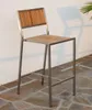 ALEOS. 4 Stück Edelstahl TEAK Barhocker Barsessel Produktbild-Vorschau 7