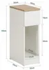 Úzký noční stolek se zásuvkou – moderní loft – 60 cm Náhled obrázku produktu 7