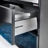 Fackelmann KARA Badmöbel Set 2-teilig 80cm, Anthrazit, Glas Produktbild-Vorschau 3