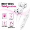 Grixx in-earkoptelefoon bedraad Lightning MFi met microfoon Productafbeelding-voorbeeld 6