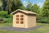 Karibu Gartenhaus Gerätehaus Talkau 4 naturbelassen Produktbild-Vorschau 2
