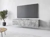 TV stolík CERIEE 140 - betón Náhľad obrázku produktu 2