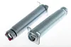 Two metal springs with attachment brackets against a white background. Produktbild-Vorschau