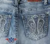 Western Damen Bootcut-Jeans »LEXI« Stone-Wash gestickte Produktbild-Vorschau 4