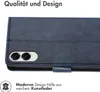 imoshion  Klapphülle Samsung Galaxy S25 Edge - Dunkelblau Produktbild-Vorschau 5