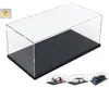 Transparente Acryl Vitrine mit Schwarzem Sockel 40x20x20cm Produktbild-Vorschau 1