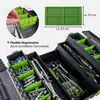 Werkzeugkiste 48x24x21 cm Kunststoff Griffe klappbar aus Produktbild-Vorschau 4