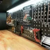 Werkbank mit Oberschränken und Lochwand - 120 cm Produktbild-Vorschau 9
