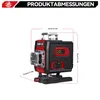Kreuzlinienlaser 4D 16 Linien Laserwasserwaage mit 2x Produktbild-Vorschau 5