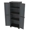 Kunststoffschrank Ardesia mit 3 Einlegeböden / Spindschrank Produktbild-Vorschau 1