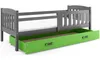 Kinderbett mit Stauraum ohne Matratze 80x190 BRIGID – Produktbild-Vorschau 2