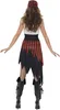 A woman wearing a pirate costume, shown from the back. Anteprima dell’immagine prodotto
