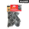 Set di 8 ruote per mobili WAGNER SOFT - Ø 40 mm, piastra Anteprima dell’immagine prodotto 4