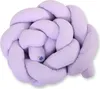 Flätat skydd till spädbarnssäng lila 180 cm Knot Pillow aus Produktbild-Vorschau 1