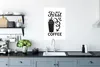 MuchoWow® Poster Aber zuerst Kaffee - Sprichwörter - Zitate Produktbild-Vorschau 3