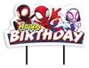 Cake Topper Spidey 17,5cm anniversaire Voir les images du produit 6