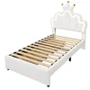 Prinzessinbett mit LED-Beleuchtung und Schubladen, Produktbild-Vorschau 9