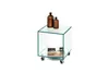 Beistelltisch >7/177< in Klarglas, Glas - 38x44x38cm Produktbild-Vorschau 2
