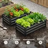 Outsunny Hochbeet 2er-Set, Pflanzkasten, rostfrei Produktbild-Vorschau 7