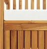 vidaXL Garten Aufbewahrungsbank Akazienholz Massiv 120 x 63 Produktbild-Vorschau 5