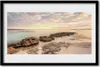 Bild 60x40 MDF-Rahmen Wandkunst Seestrandlandschaft Produktbild-Vorschau 1
