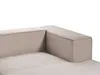 BELIANI Ecksofa Taupe Samt L-förmig 3-Sitzer Sofa mit Produktbild-Vorschau 7