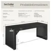 tectake® Lavička, rozměry 104 x 35 x 43 cm, design s Náhled obrázku produktu 5