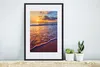 MuchoWow® Gerahmtes Poster Meer - Strand - Sonnenuntergang Produktbild-Vorschau 4