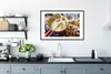 MuchoWow® MuchoWow® Gerahmtes Poster Käsefondue mit Brot Produktbild-Vorschau 4