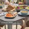 Kettler Tisch Set Float Silber Gestell 95 x 95 und Produktbild-Vorschau 8