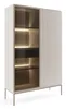 Vitrine HALLE WTSZ 104 - Glasvitrine 104 cm, Glastür, Produktbild-Vorschau 1