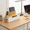 Relaxdays Kabelbox, für 2 Steckdosenleisten, Kunststoff, Produktbild-Vorschau 2