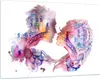 Bilder auf glas - Paar Liebe Frau urban - 120x80cm - Produktbild-Vorschau 1