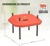 Fudajo Panneau chauffant – 30 x 30 cm – 50 W – pour élevage Voir les images du produit 4