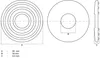 BGS technic Replacement Rubber Pad, 80 mm, 80 g Náhled obrázku produktu 2