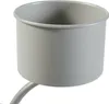 Blumenständer 'Almelo' 63x29x21cm Metall Hellgrau Produktbild-Vorschau 4
