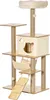 PawHut Kratzbaum Katzenbaum für Katzen Kletterbaum aus Holz Produktbild-Vorschau 1