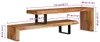 vidaXL Armoire TV en bois massif d'acacia Voir les images du produit 4