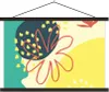 MuchoWow® Textilposter Sommer - Blume - Pastell 150x100 cm Produktbild-Vorschau 1