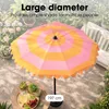 Mica Decorations Parasol z regulowaną podstawą w paski – Podgląd zdjęcia produktu 6