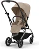 Passeggino Cybex Eezy S Twist +2, colore beige "Almond" Anteprima dell’immagine prodotto 1
