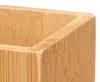 Zahnputzbecher, quadratisch, aus Bambus, 6,8 x 6,8 x 9,7 cm Produktbild-Vorschau 3