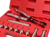 A red plastic case containing a set of automotive tools, specifically for valve stem seals. Anteprima dell’immagine prodotto