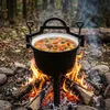 Marmite en fonte émaillée de 8 litres, marmite de chasse Voir les images du produit 3