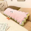 Längskissen 110 cm – Gestreiftes Kuschelkissen und Produktbild-Vorschau 1