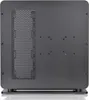 The back view of a black computer case. Anteprima dell’immagine prodotto