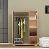 Kleiderschrank ‘Nesbyen’ mit Garderobenstange Eichenoptik Produktbild-Vorschau 2