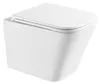SAT B-Way Wand-WC Softclose-Sitz eckig spülrandlos Produktbild-Vorschau 1